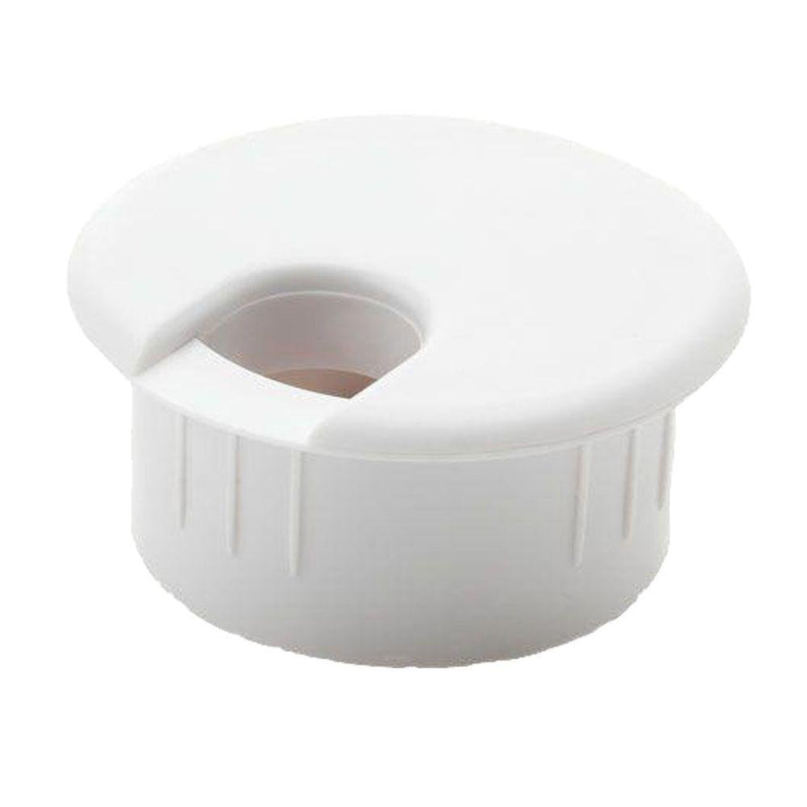 2 in. Furniture Hole Cover - White