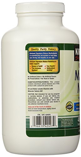 Kirkland Signature Adults, 50 plus Mature Multi Vitamin