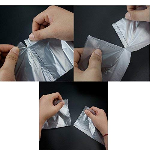Generic Cy3Lf 2 Gallon Small Trash Bags, Clear, 100 Cou