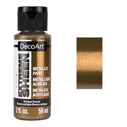 2 Ounce, Antique Bronze Extreme Sheen Acrylic Paint, 2 Fl Oz (Pack of 1)