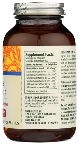 Flora - Adult&#39;s Probiotic Blend, Six Adult-Spec