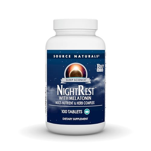 Source Naturals Sleep Science NightRest with Melatonin 