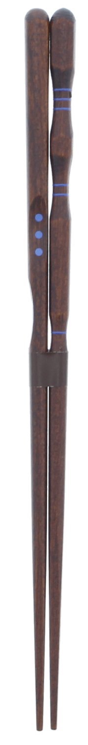 Ishida Discipline Chopsticks (Holding) Three Points Support, Lacquer, Wooden (Natural Wood), 9.1 inches (23 cm)