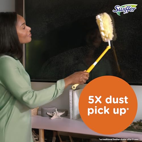 Swiffer Duster Heavy Duty 3 ft Extendable Handle Starte