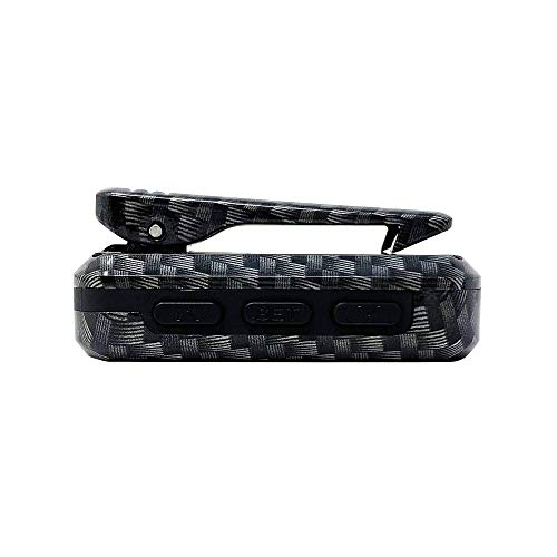 Charge Interval Timer and Stopwatch &amp; Watchstrap - Bundle (Carbon Black)