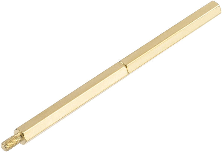 Male to Female Thread Spacer Screws Brass Hex Standoff M3 x 50mm,6mm PCB Pillar for Drone Quadcopter, Computer and Circuit Board, Pack of 15,Gold