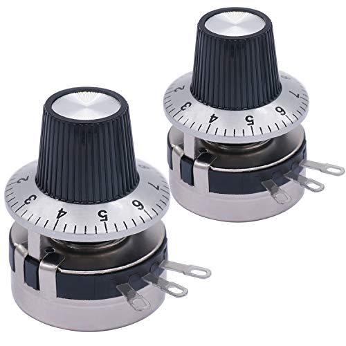 TWTADE / 2pcs Single Turn Rotary Carbon Linear Variable