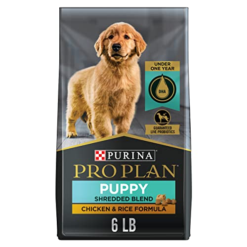 High Protein Puppy Food Shredded Blend Chicken & Rice Formula - 6 lb. Bag