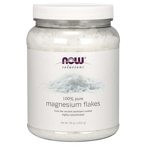NOW Foods Solutions, Magnesium Flakes, 100% Pure, from 