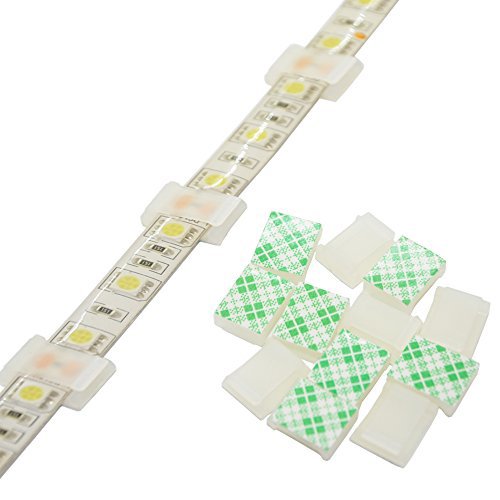 GooChan Strip Light Mounting Clips Self-Adhesive Strip 