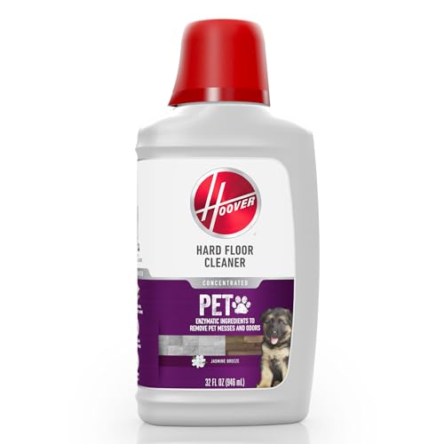 Hoover Pet Hard Floor Cleaner Solution, 32 oz., Jasmine