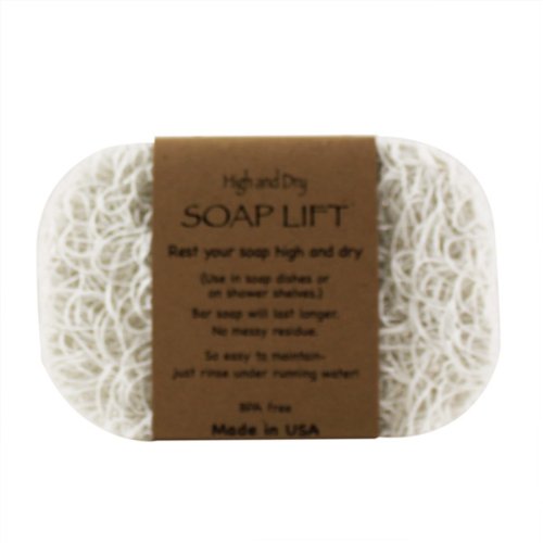 1 X White soap dish