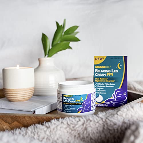 MagniLife Relaxing Leg Cream PM, Deep Penetrating Topic