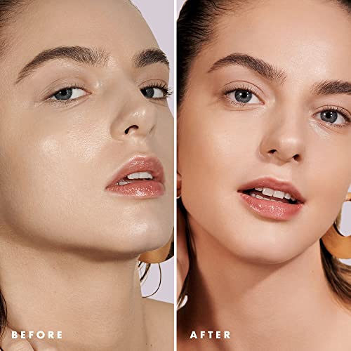 Brightening Lavender Face Primer, Face Makeup Primer For Neutralizing Uneven Skin Tones &amp; Brightening Complexion, Vegan &amp; Cruelty-free