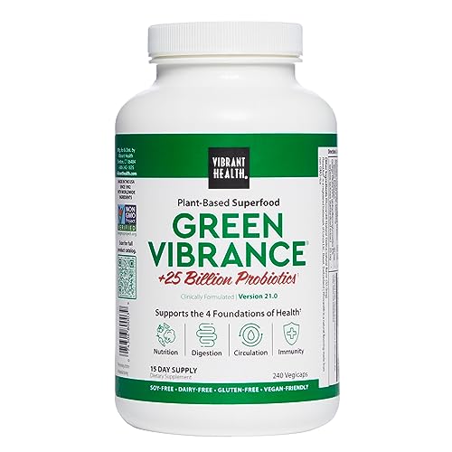 , Green Vibrance, Vegan Superfood Pills, 240 Capsules (FFP)