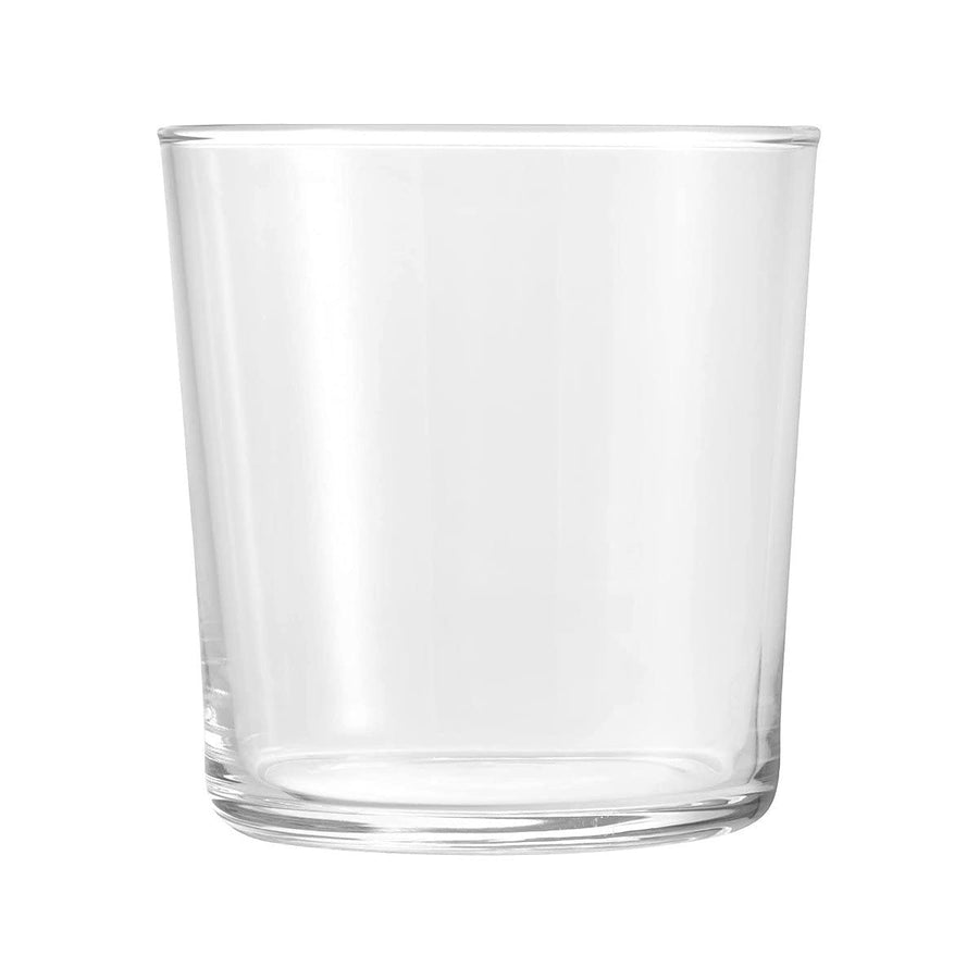 Bodega Collection Glassware – Set Of 12 Medium 12 Ounce Drinking Glasses For Water, Beverages & Cocktails – 12oz Clear Tempered Glass Tumblers