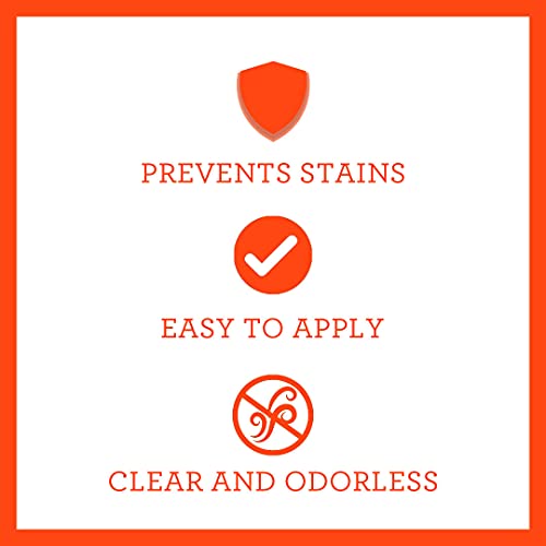 Non-Aerosol Stain Guard - Fabric Protection Spray for Upholstery, Carpet, Rugs and More to protect from liquid stains (18 fl oz)