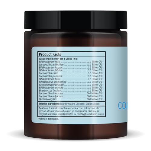 Bark &amp; Whiskers Complete Probiotics, for Dogs and Cats, 3.17 oz (90 g), Supports Immune Function, Digestive Support, Veterinarian Formulated, Non GMO,