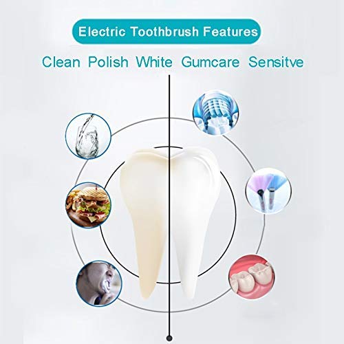 RED-NI Sonic Electric Toothbrush