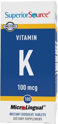 Superior Source Vitamin K 100 mcg - Bone Strength &