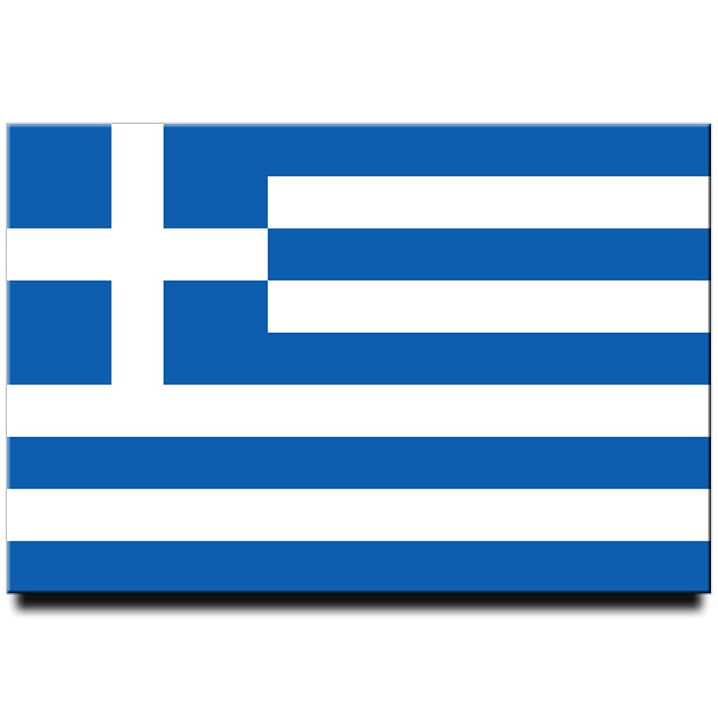 Greece Flag Fridge Magnet Athens Travel Souvenir