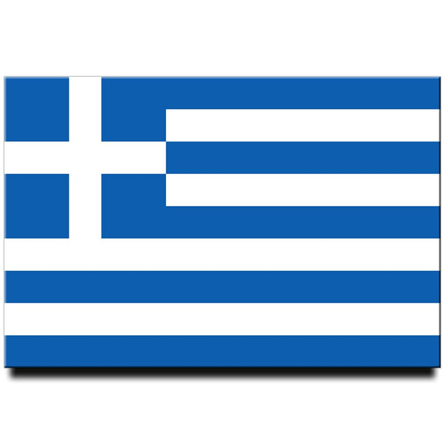 Greece Flag Fridge Magnet Athens Travel Souvenir