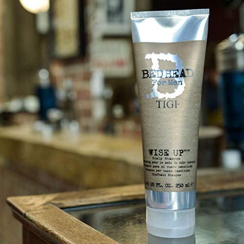Bed Head for Men Wise Up Scalp Shampoo by TIGI for Men - 8.45 oz Shampoo