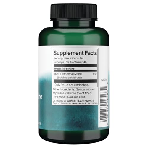 Swanson TMG Trimethylglycine - Amino Acid Supplement Pr