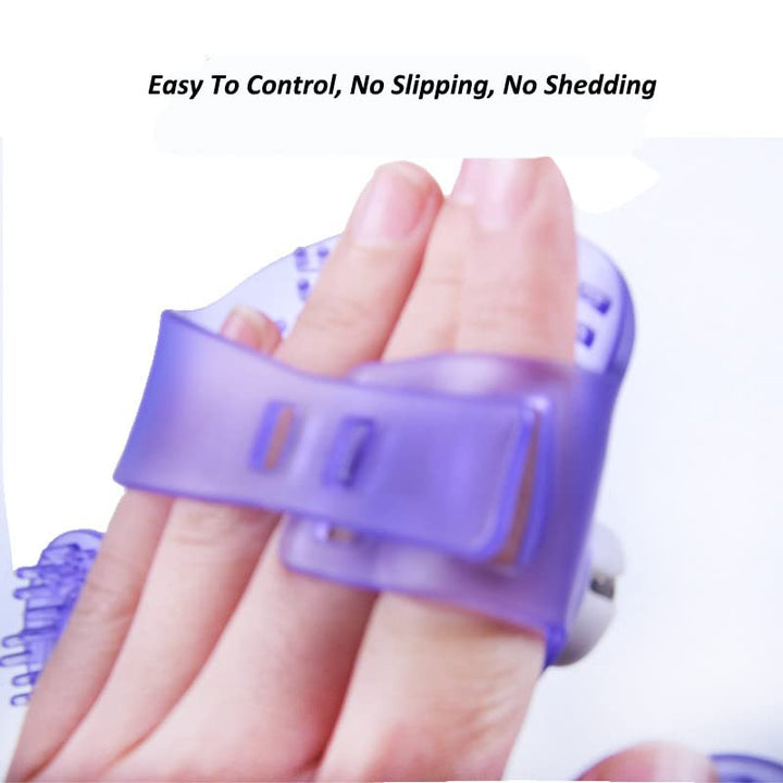 Topwon Palm Shaped Massage Glove 360-degree-roller Meta