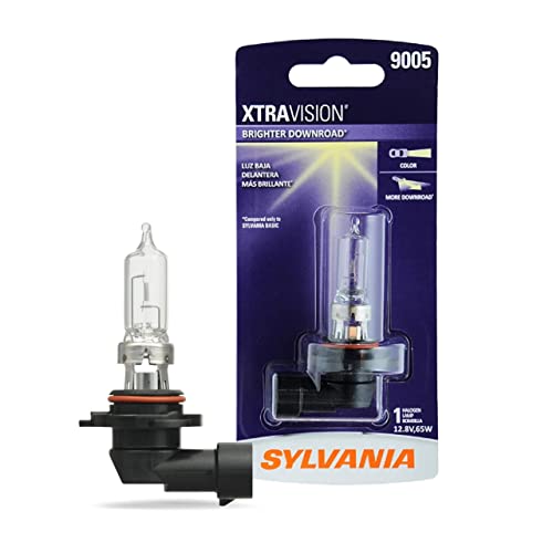 - 9005 XtraVision - High Performance Halogen Headlight Bulb, High Beam, Low Beam and Fog Replacement Bulb (Contains 1 Bulb)