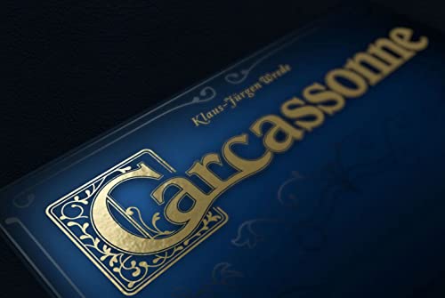 Carcassonne 20th Anniversary Edition - Upgraded Visuals and Gameplay, Strategy Board Game for Ages 7+, 2-5 Players