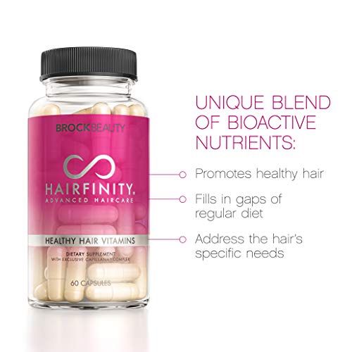 Hair Vitamins - Scientifically Formulated with Biotin, Amino Acids, and a Vitamin Supplement That Helps Support Hair Growth - Vegan - 60 Veggie Capsules (1 Month Supply)