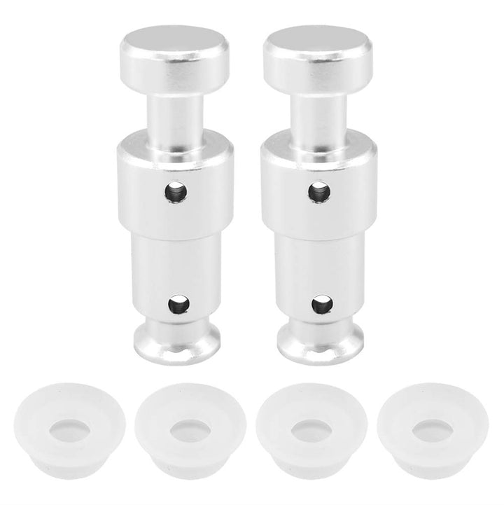 Replacement Float Valve for Instant Pot Duo 3, 5, 6 Qt, Duo Plus 3, 6 Qt, Ultra 3, 6, 8 Qt, Lux 3 Qt - 2 Float Valves 4 Silicone Caps