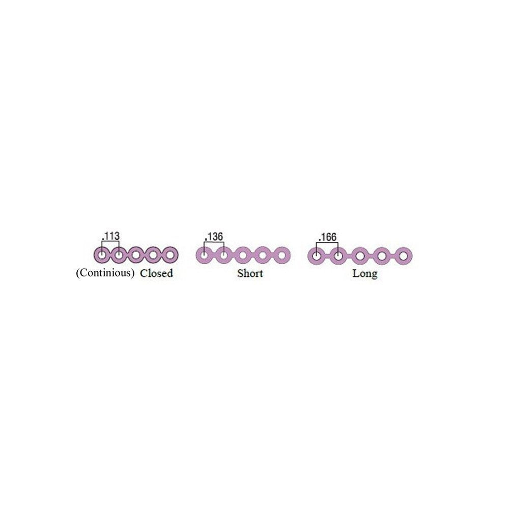 short , pink : Dental Orthodontic Spool Elastic Rubber 