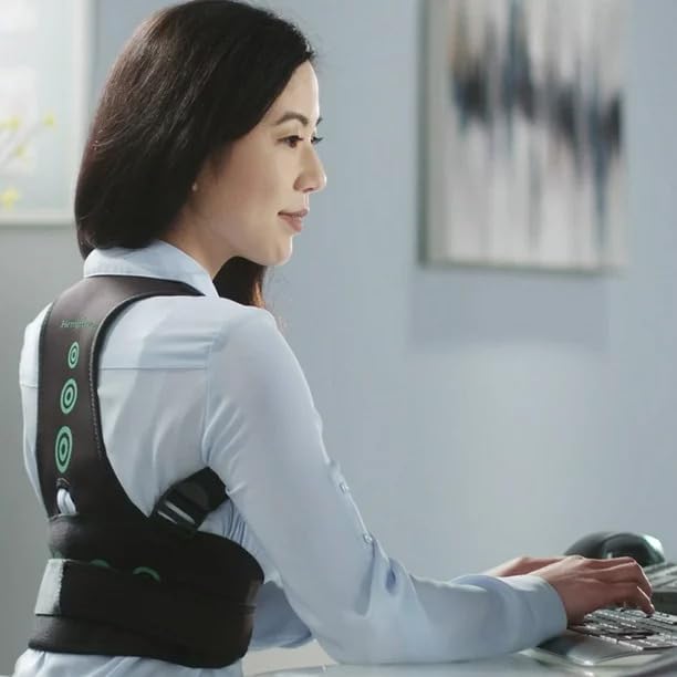 Arrow Posture - Fully Adjustable Posture Support &amp; Posture Corrector for Upper Body - Helps Correct Slouching, Text Neck and Hunching Over (L/XL)