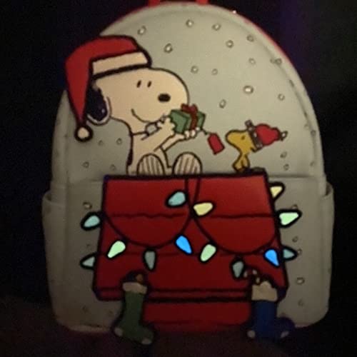 Loungefly Peanuts Gift Giving Snoopy and Woodstock Wome