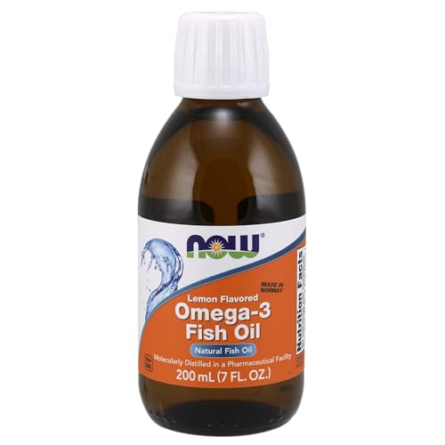 NOW Foods Supplements, Omega-3 Fish Oil Liquid, Molecul