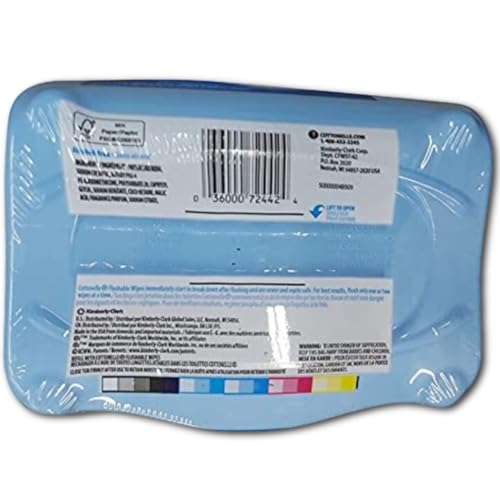 Cottonelle FreshCare Flushable Wipes for Adults, Alcoho