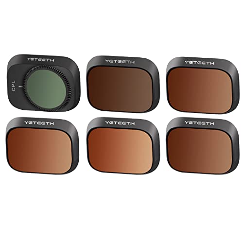 (6pcs) Mini 3 Pro Filters, CPL,ND8,ND16,ND32,ND64,ND128 Filter Sets for DJI Mini 3 Pro Accessories