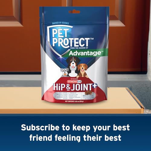 Dog Joint Supplement Chews, 120-Count, for Dogs of All Ages, Sizes and Breeds