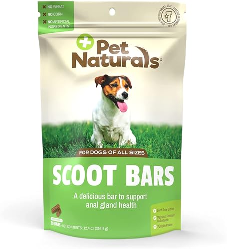 Scoot Bars for Dogs, Digestive Support, Duck Flavor 30 count