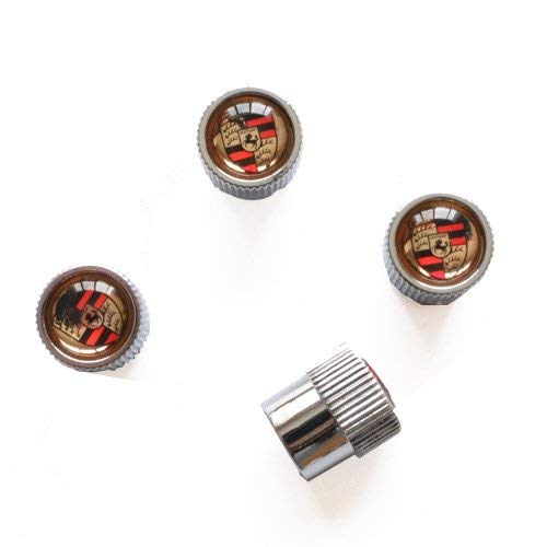 Color Valve Stem Caps, Set of Four
