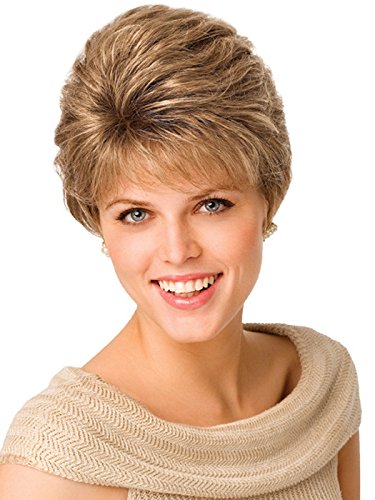 Hairdo Gabor Acclaim Short Layered Average Size Comfort Cap Wig, Ginger Mist