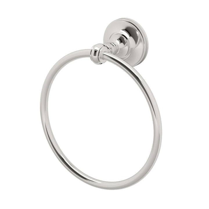 Gatco 4122 Tavern Towel Ring, Polished Nickel, 6.5