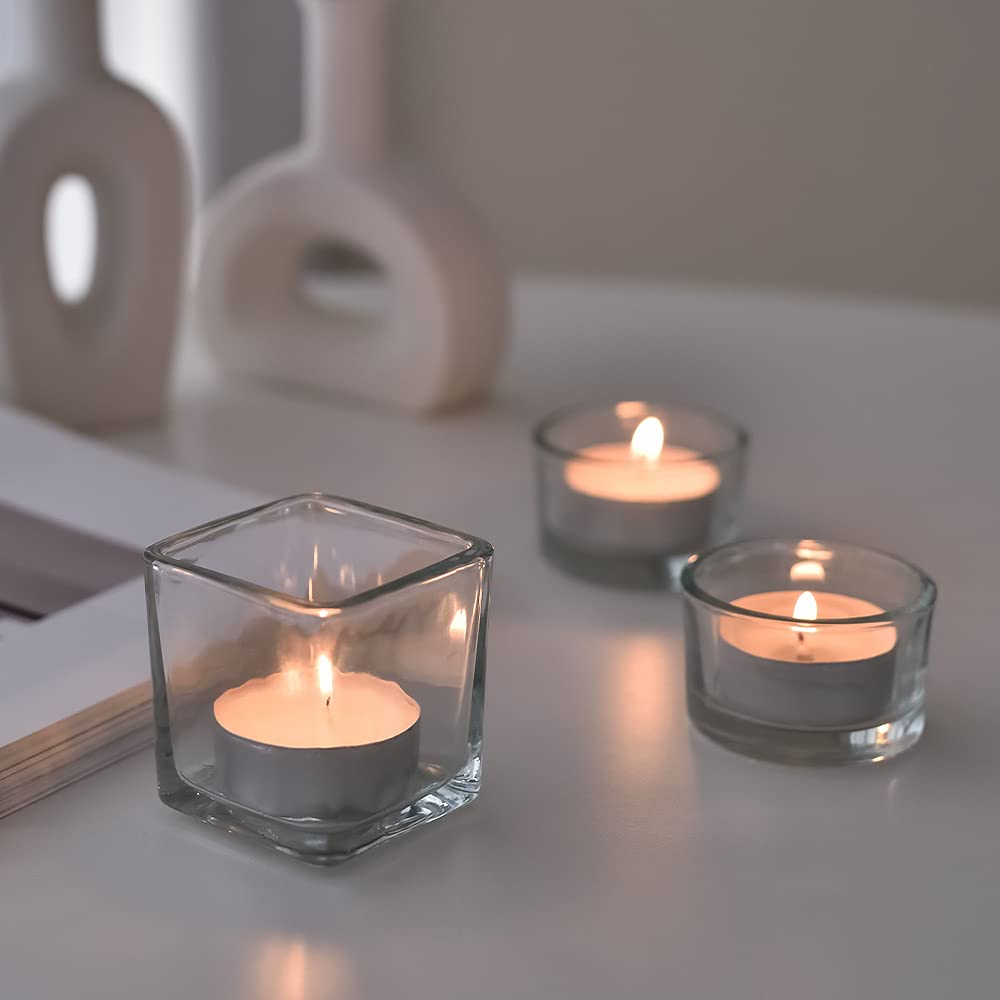 COCODOR Scented Tealight Candles/Open Window / 100 Pack / 4-5 Hour Extended Burn Time/Made in Italy, Cotton Wick, Scented Home Deco, Fragrance, Mother&#39;s day