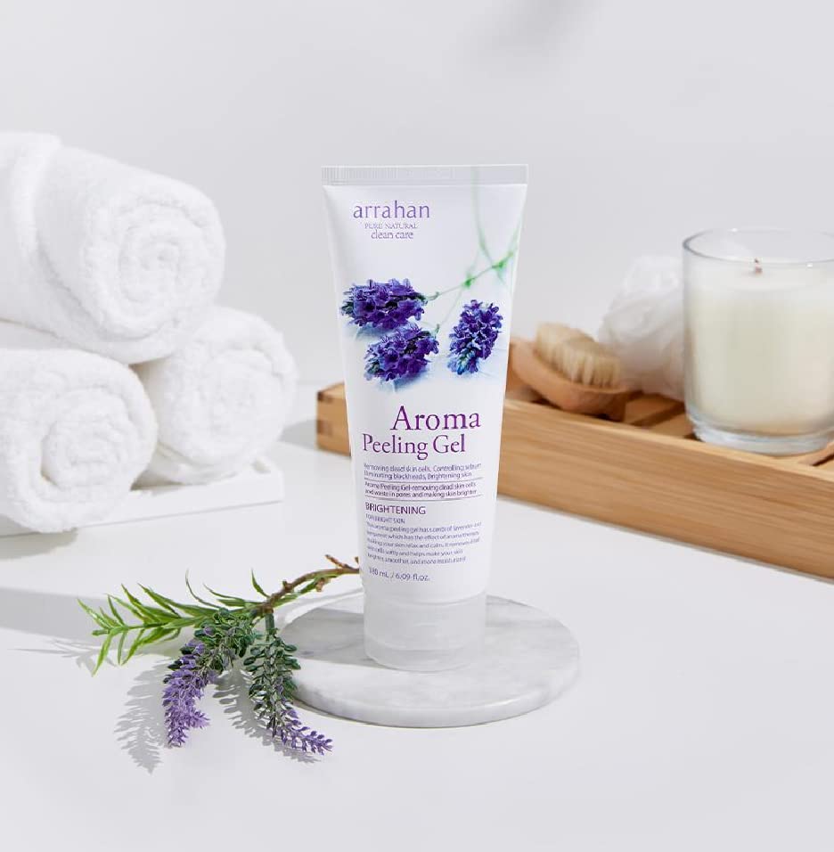 Aroma White Peeling Gel 180ml Brightening Skin,removes Dead Skin