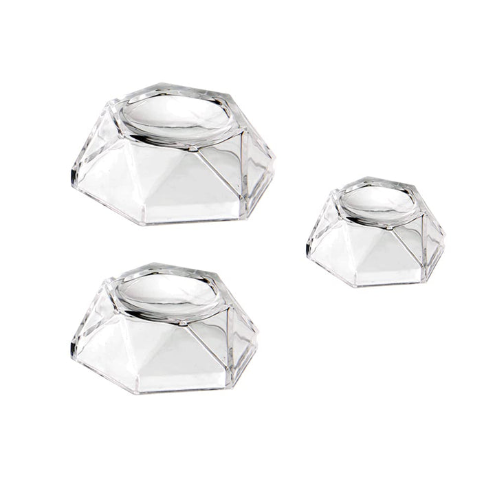 6 Pcs Acrylic Ball Display Stand Hexagon Spheres Holders Crystal Ball Base Holder for Baseball Tennis Ball Crystal Ball