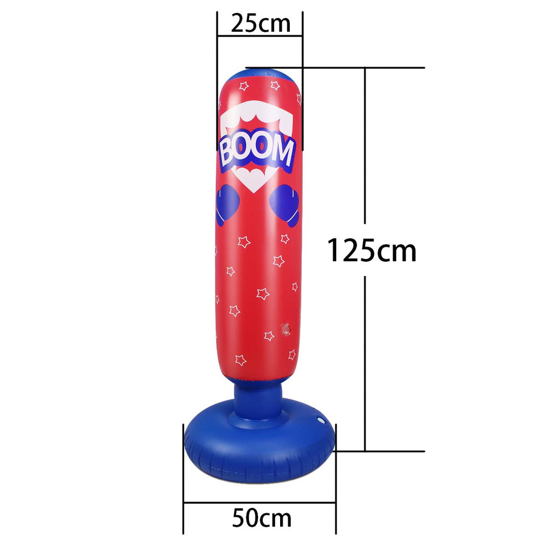 SUNSHINEMALL Inflatable Kids Punching Bag,Free Standing
