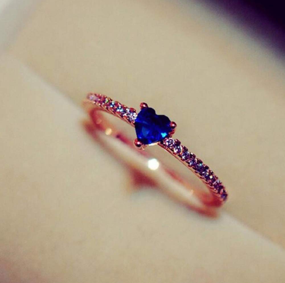 Wenbin Fashion Jewelry 18k Gold Filled Sea Blue Topaz L
