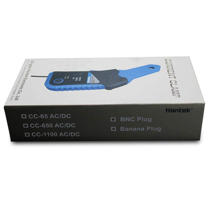 CC-650 AC/DC Max. 20 kHz 20mA to 650A DC Current Clamp Meter Multimeter with BNC Connector